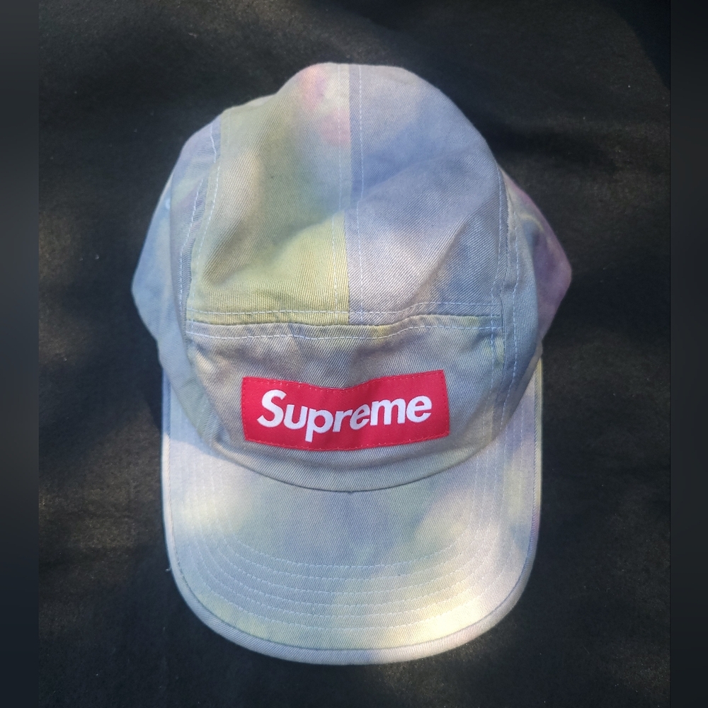 Supreme Washed Chino Twill Camp Cap